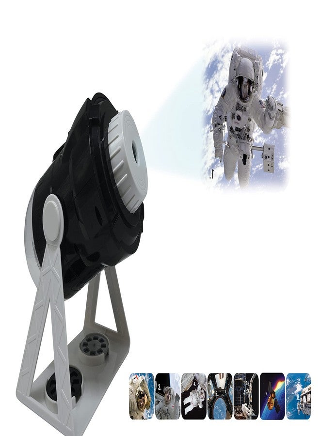 LEXiBOOK Speaking 2-in-1 Constellations and Images Planetarium Projector English/Spanish, 24 Images to Discover Space, 2 Constellation Domes, STEM, Black/White, NLJ181i2 - Image 4