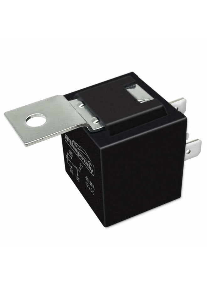 iRhapsody 4 Pin 12 V DC - 25 Relays - 40/30 AMP SPST Bosch Style Automotive Relay (No Relay Socket and Wiring Harness) - Image 2