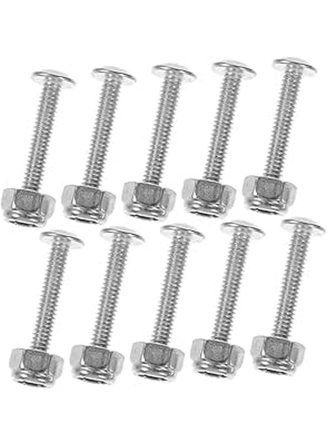 Foosball Table Replacement Screws Nuts Set Of 15 For Secure Player Rod Attachment Enhanced Stability - Image 1