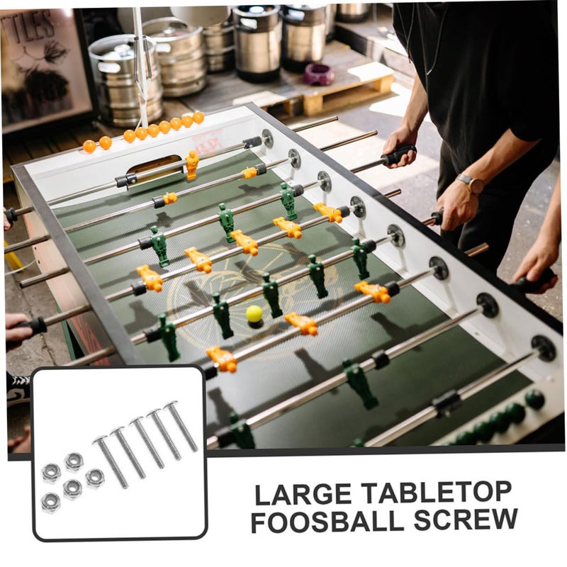 Foosball Table Replacement Screws Nuts Set Of 15 For Secure Player Rod Attachment Enhanced Stability - Image 4