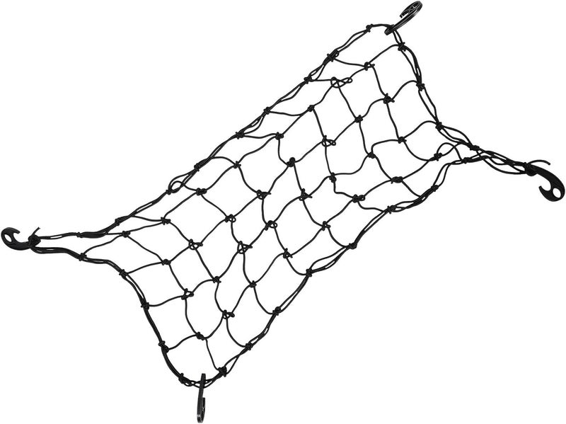 Garneck Car Roof Cargo Net 5mm Rubber Mesh 90x50cm Heavy-Duty Car Luggage Organizer for Roof Rack Pickup Truck Exterior Accessories - Image 1