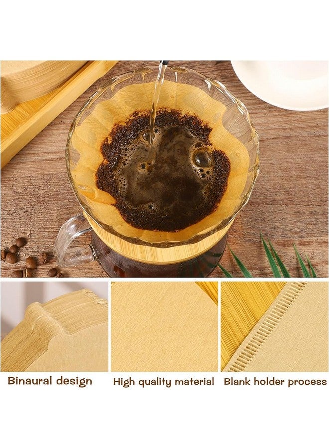 Hodaqe Coffee Filter for Coffee Dripper and Drip Coffee Maker Cone Coffee Filters Disposable Pour Over Coffee Filter 100 Pcs - Image 3