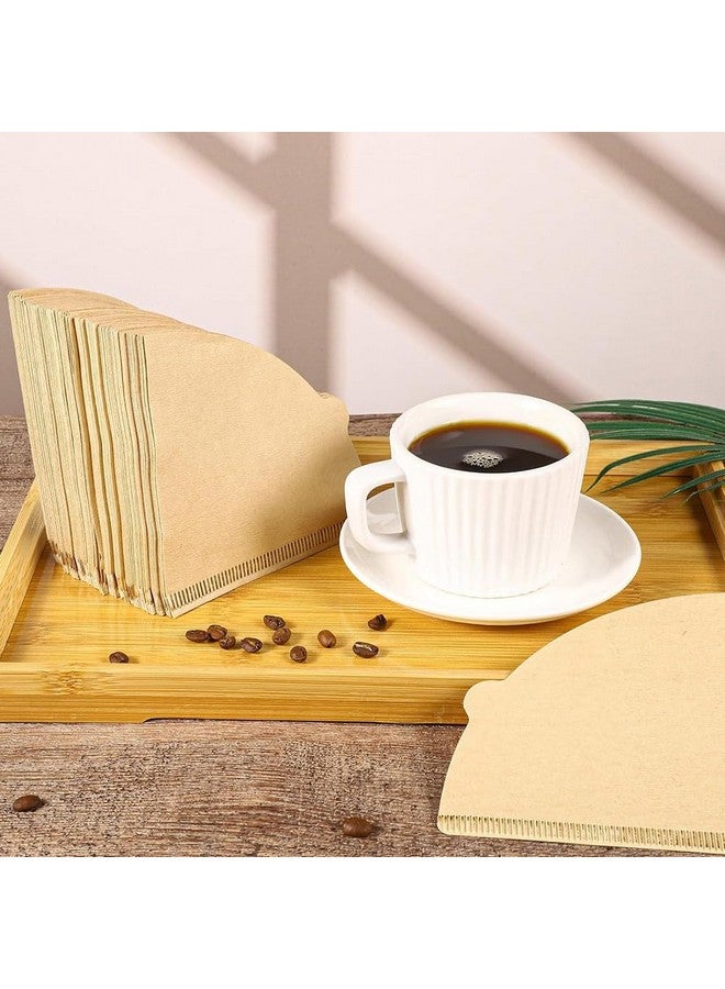 Hodaqe Coffee Filter for Coffee Dripper and Drip Coffee Maker Cone Coffee Filters Disposable Pour Over Coffee Filter 100 Pcs - Image 2