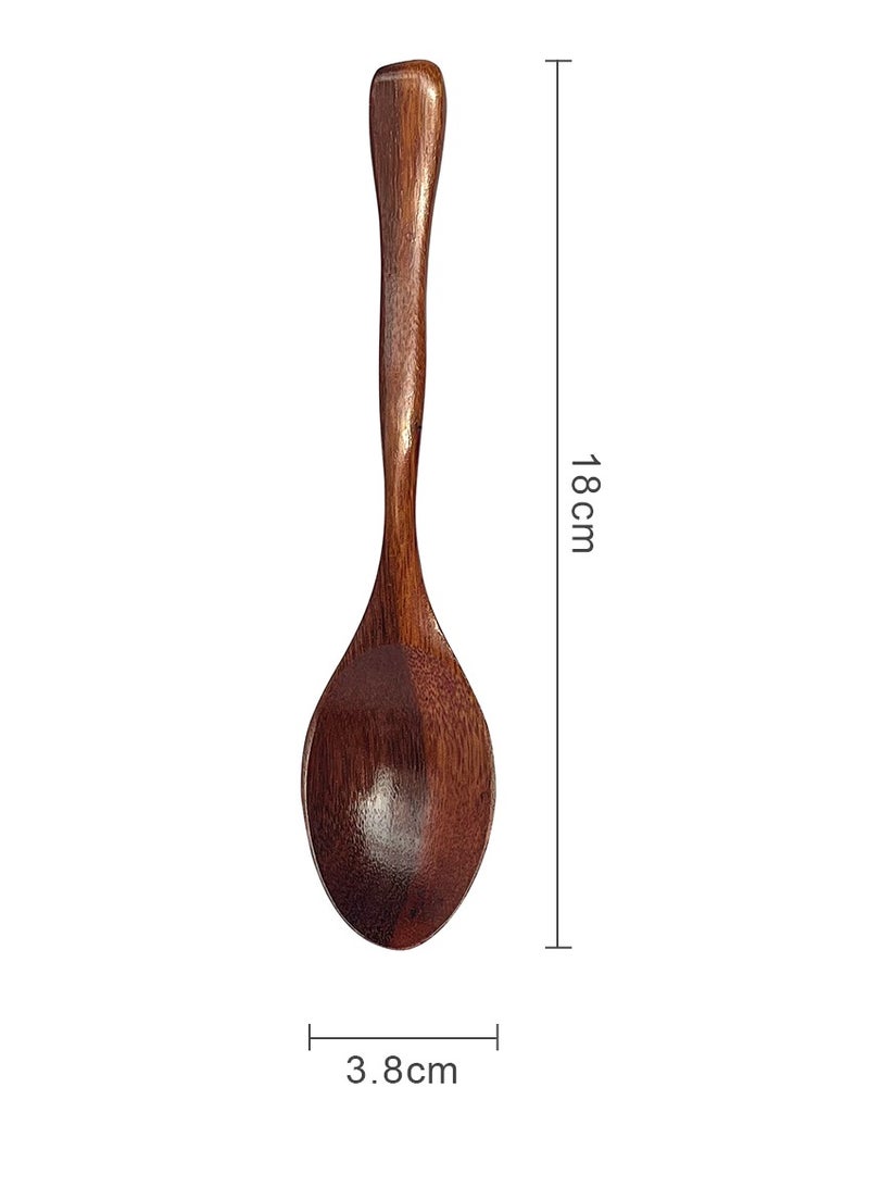 Morlife Long Handle Wooden Spoon 18*3.8CM - Image 5