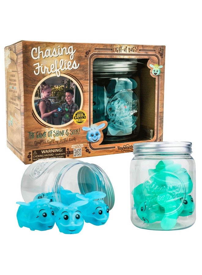 توي سميث لعبة مطاردة اليراعات للأطفال من تويسميث - لعبة التألق والبحث - ألعاب تفاعلية للأطفال - لعبة داخلية وخارجية - للأعمار من 3 سنوات فما فوق، باللونين الأزرق والأخضر - Image 1