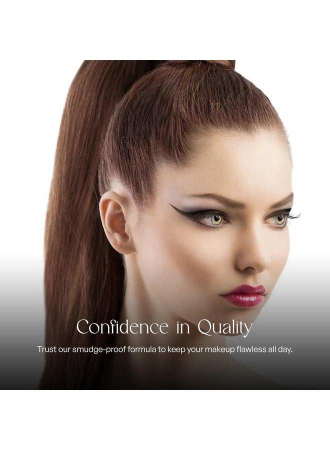 Sorme Jetliner Liquid Eyeliner - Fast Dry, No Smearing, Smudge Proof Eyeliner - Smooth & Stable Control Black Eye Liner - Long Lasting Natural Eyeliner - Perfect For Natural And Cat Eye Looks - Image 5