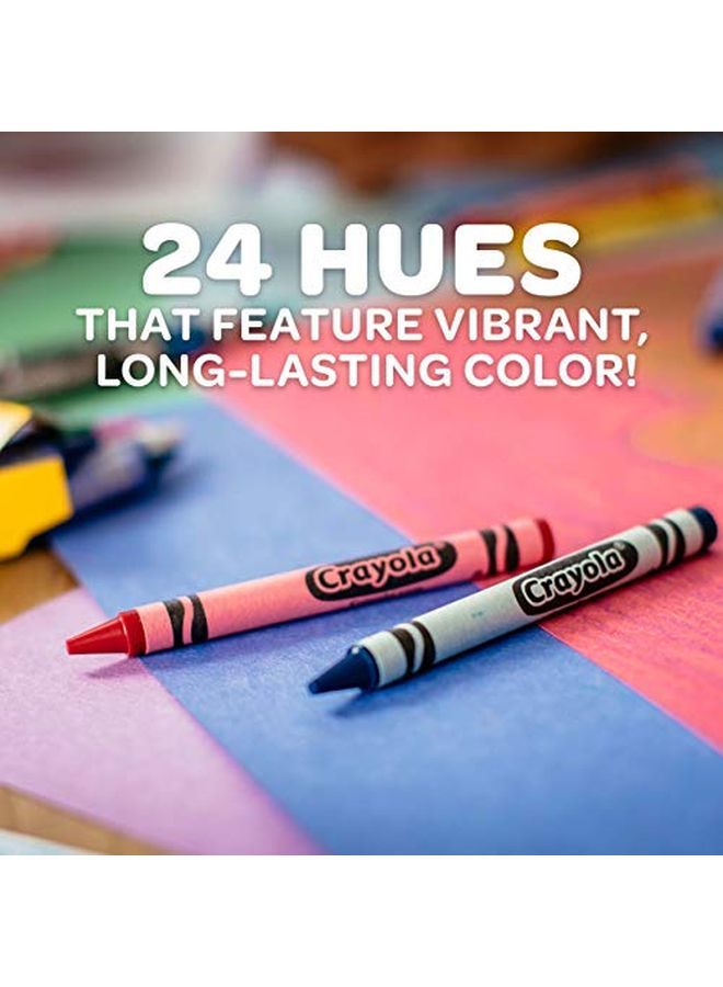 Crayola Crayons Bulk 12 Crayon Packs With 24 Assorted Colors School Supplies - Image 4