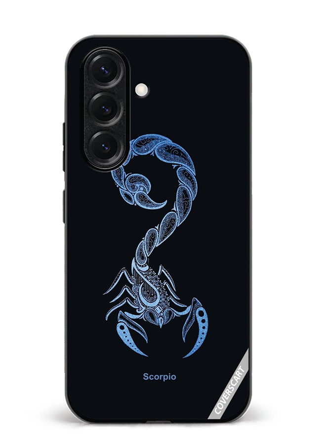 Protective Case Cover For Samsung Galaxy S25 Scorpio Design Multicolour