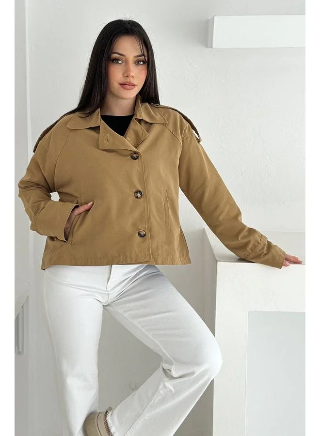 Noa Noa Women's Double-Button Pocketed Jacket – Daily Form