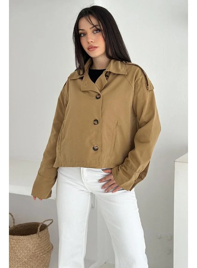 Noa Noa Women's Double-Button Pocketed Jacket – Daily Form