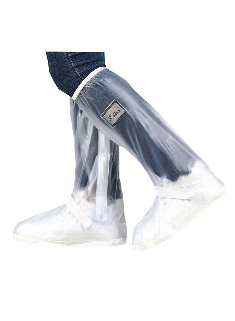 KASTWAVE Overshoes Rain Boots Waterproof Anti-Snow Shoe Covers Reusable Rain Boots Protective Gear for Men and Women XL - Image 1