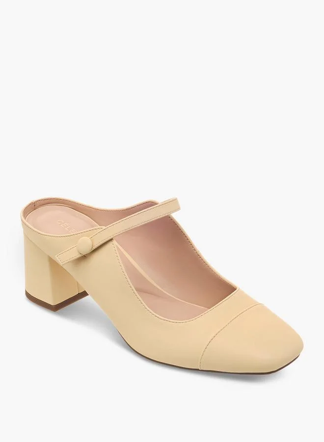 سيليست Women Block Heel Mary Jane Shoes