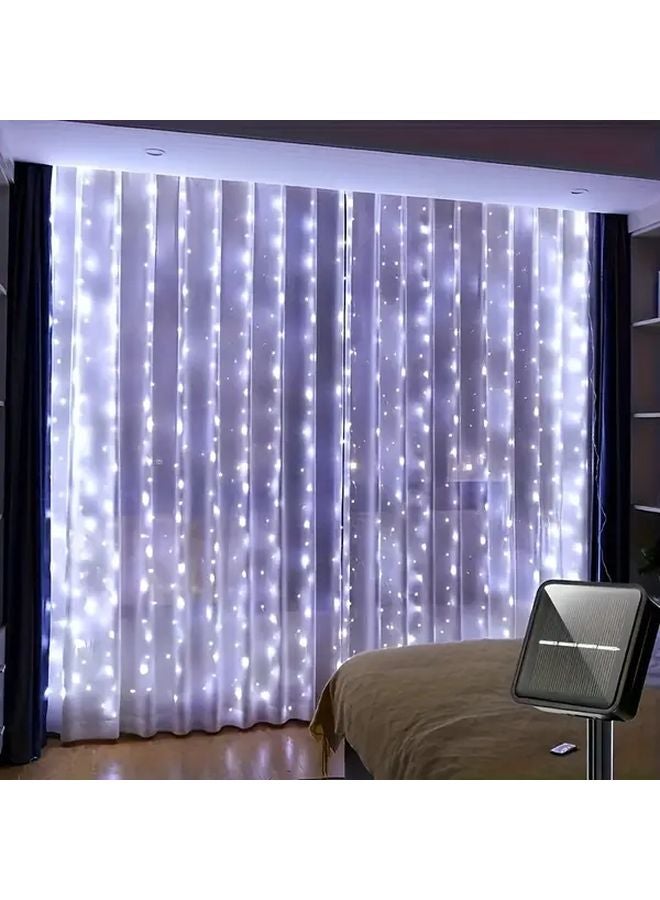 Solar Firecracker Lights 3X1 100LEDs White 8 Lighting Modes Outdoor Yard Decoration - Image 2