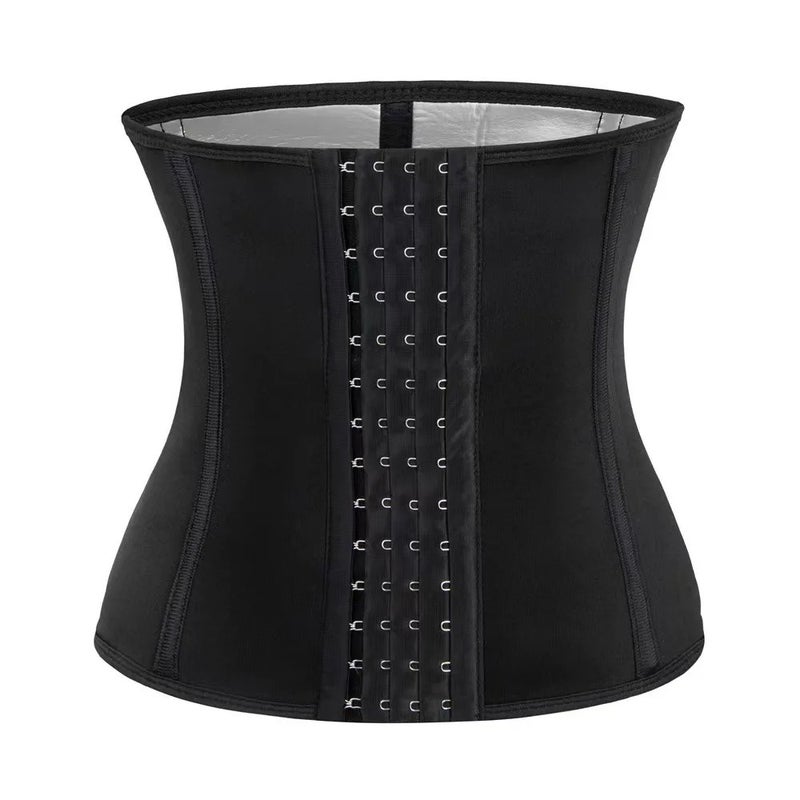 Bluejw Women's Waist Trainer Corset - Belly Sheath Tummy Trimmer Cincher - Back Support Sweat Sauna Waist Trimmer for Weight Loss - Image 5