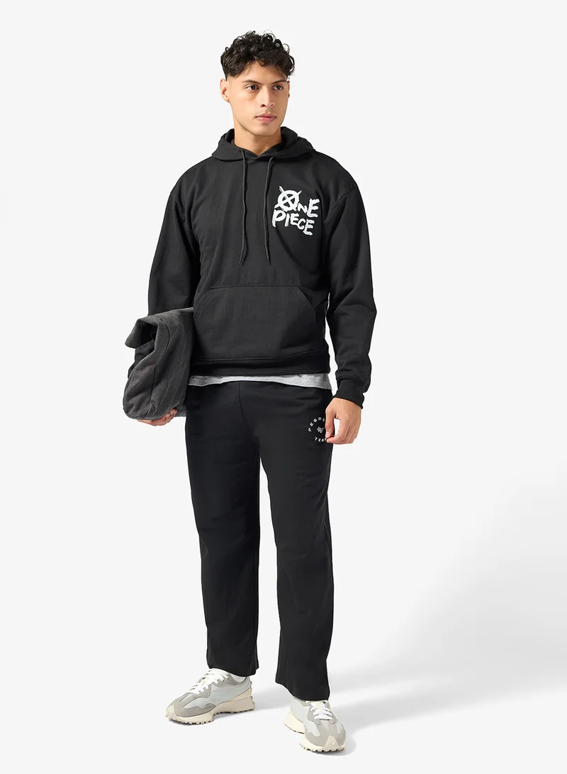 سفنتي فايف بنطلون رياضي فضفاض بتصميم جرافيك