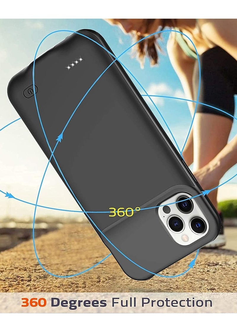 Battery Case for iPhone 13 Pro, Portable Battery Pack, Rechargeable Smart Charger Case, External Battery Charging Case, 3500 mAh, Compatible with (iPhone 13Pro). - Image 5