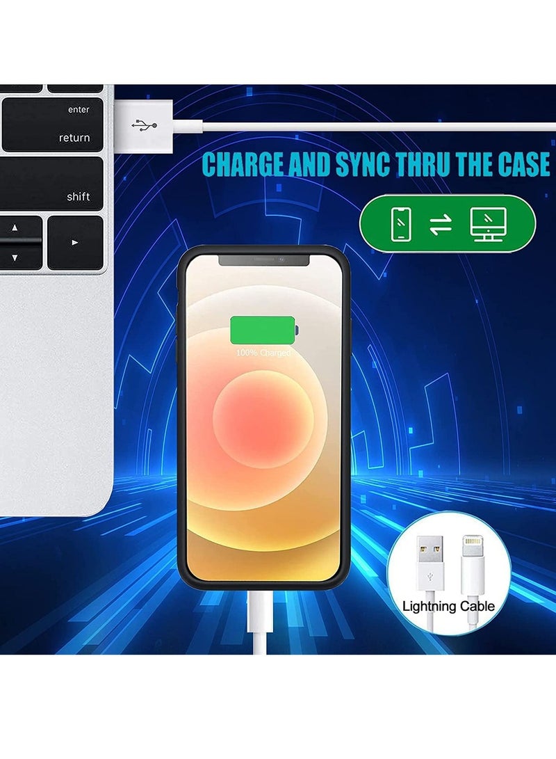 Battery Case for iPhone 13 Pro, Portable Battery Pack, Rechargeable Smart Charger Case, External Battery Charging Case, 3500 mAh, Compatible with (iPhone 13Pro). - Image 4