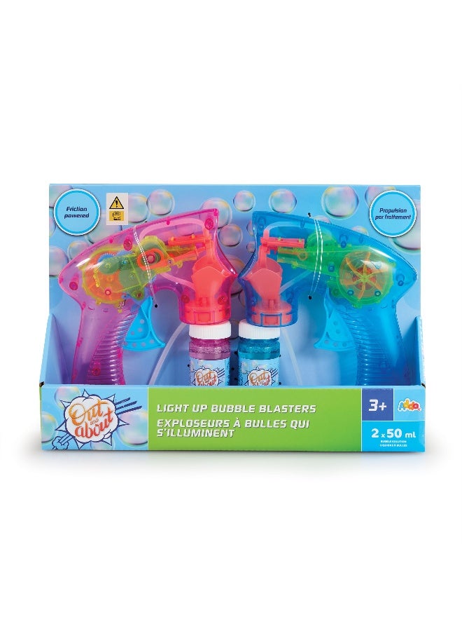 Addo, Out And About Light Up Bubble Blasters, Assorted 1 Piece (Style & Color May Vary) Each Sold Separately - Image 1