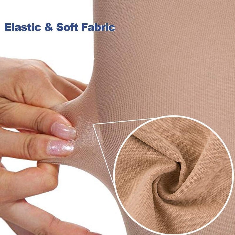 Rexez "Medical Compression Stockings Knee Length | Class 2 (II) Compression Socks for Varicose Veins Relief & Leg Support | Unisex Stockings for Men & Women" - Image 5