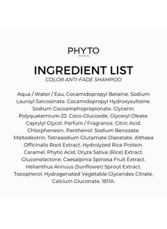 Phyto Phyto Color Protecting Shampoo for Coloured Hair - Radiance Enhancing & Shine Boosting, Sulfate Free, Colour Safe, 12 Washes Longevity|250 ml  - Image 4
