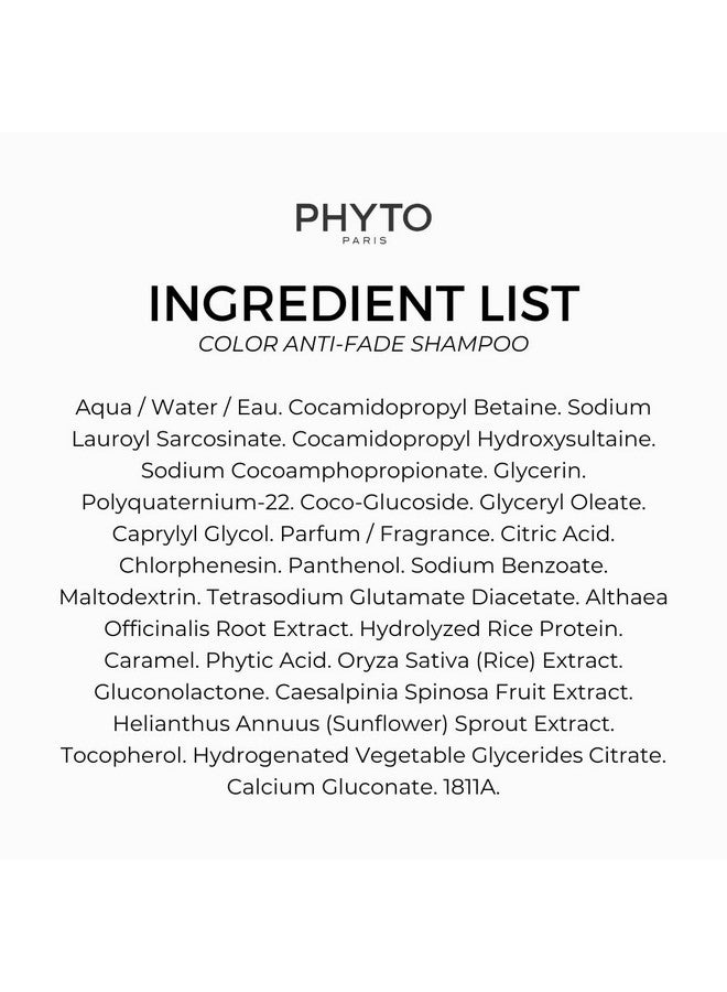 فيتو شامبو فيتو لحماية لون الشعر المصبوغ - يعزز إشراقة ولمعان الشعر، خالٍ من الكبريتات، آمن على اللون، يدوم حتى 12 غسلة | 250 مل - Image 4