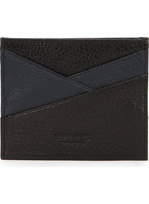 Men's Black Wallet Card Holder