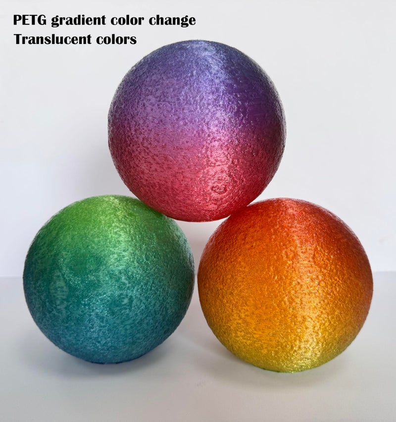 Stronghero3D PETG 3D Printer Filament 1.75mm,Multi Color,Translucent Rainbow,1kg(2.2lbs) Accuracy +/-0.05mm for ender3 Cr10 - Image 2