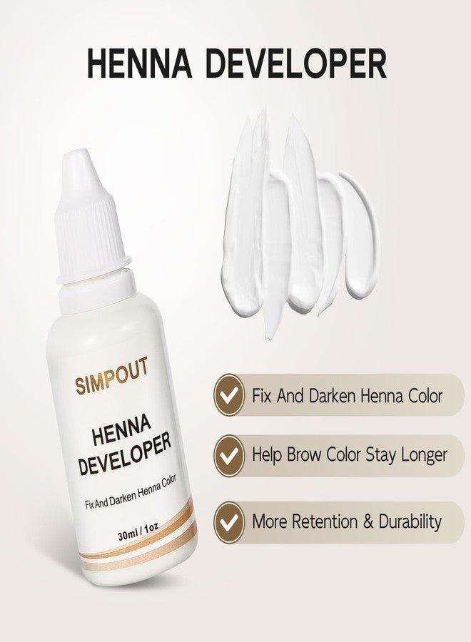 Simpout (Upgrade) Simpout Henna Hair Kit - 6 grams, Spot Color Henna Hair Kit with Developer, 100% Natural Root Touch Up, Professional Salon & Home DIY Kit, Easy to Use(Brown) - Image 5