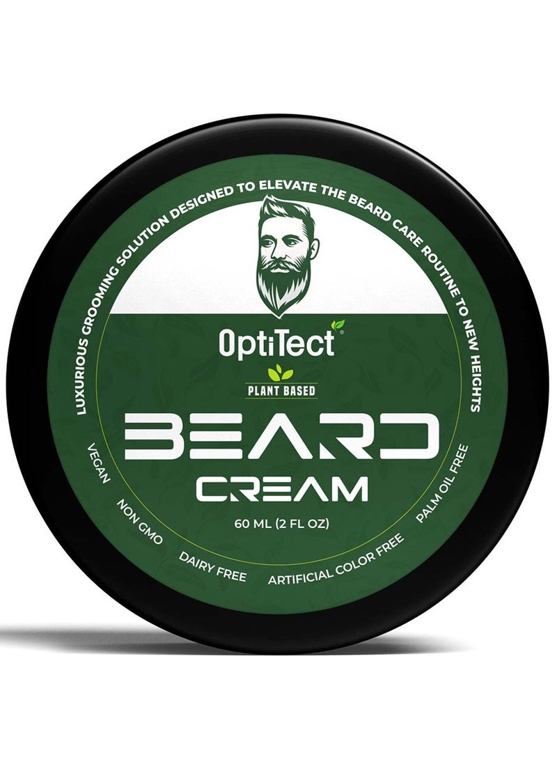 OptiTect Beard Cream Plant Based 60 ml Promotes Healthy Growth
