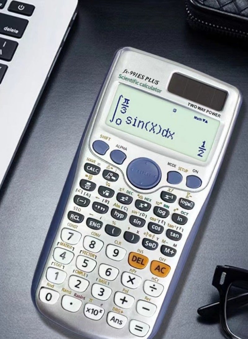 FX-991ES Plus Dot Matrix Scientific Calculator Silver - Image 5