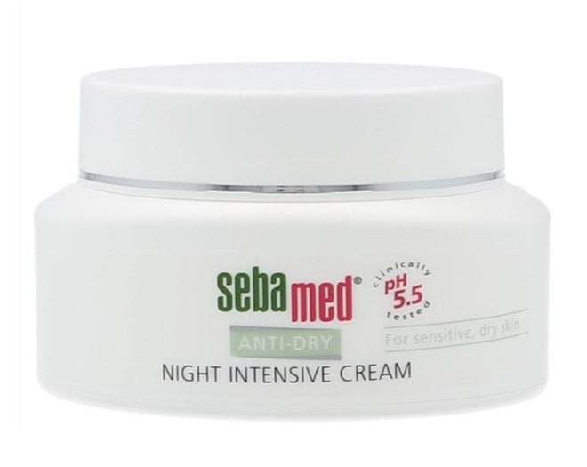 Sebamed كريم ليلي مكثّف مضاد لجفاف البشرة.