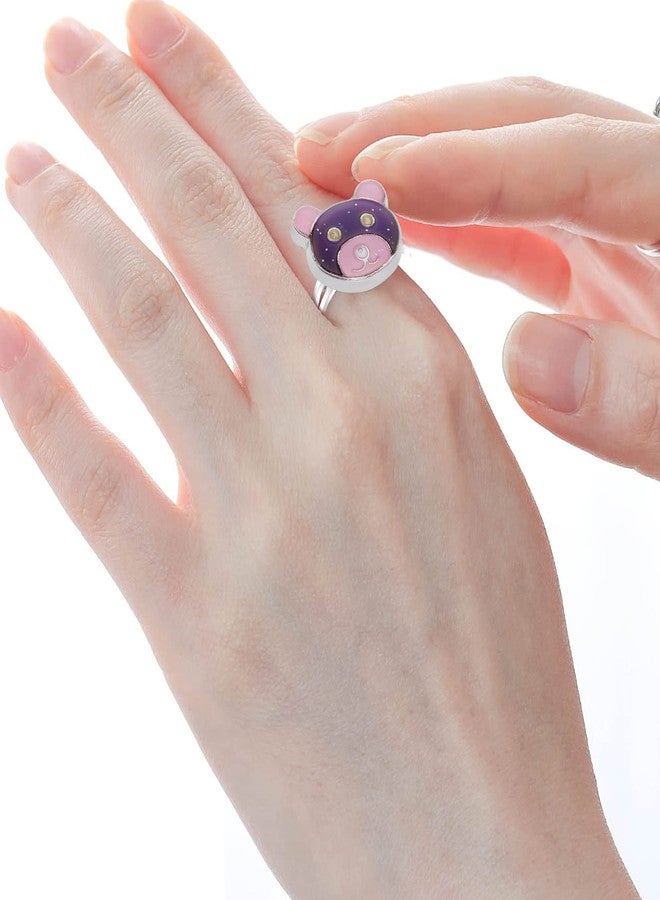 SUMERSHA 16Pcs Mood Rings Adjustable Color Changing Rings for Women Birthday Party Favors Halloween Costume Props - Image 5