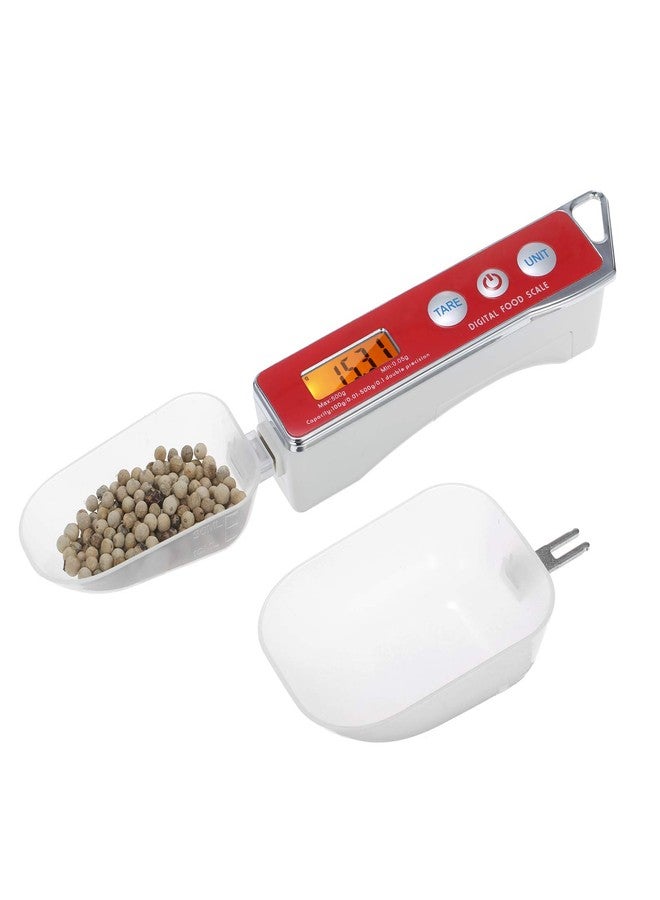 ERYUE Spoon Scale, Digital Spoon Scale Electronic Measuring Spoon Scale Household Kitchen Spoon Scale Food Scale with Tare Function Capacity 0.05g to 500g Support Unit g/oz/gn/ct/ - Image 1
