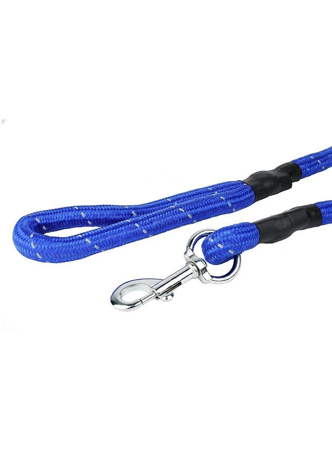 Dog Training Walking Reflected Leash Rope And Hand Gripper Combo - (Rubber Band Leash, 15Mm + Hand Gripper) Dog Cord Leash For Small To Medium Sized Dogs With Strong Hook Size (Color May Vary) - Image 4
