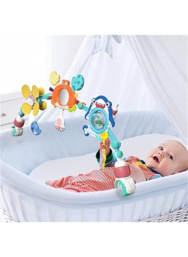 Travel Play Arch for Babies 0-12 Months - Detachable Activity Toy with Music and Animals for Strollers, Cribs, and Car Seats - Perfect for Boys and Girls - pzsku/ZCAB66A02FBEBA78DC397Z/45/_/1712373047/0da2a592-fc18-4f9c-9081-6853edef8158