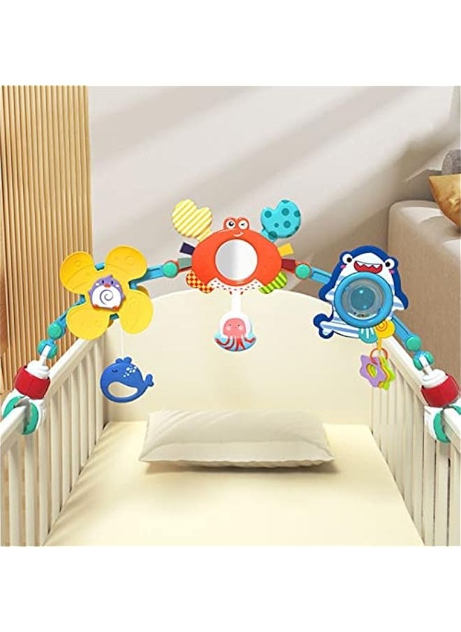 Travel Play Arch for Babies 0-12 Months - Detachable Activity Toy with Music and Animals for Strollers, Cribs, and Car Seats - Perfect for Boys and Girls - pzsku/ZCAB66A02FBEBA78DC397Z/45/_/1712373138/2c4df70a-0c1b-430b-a61c-987bce20f23d