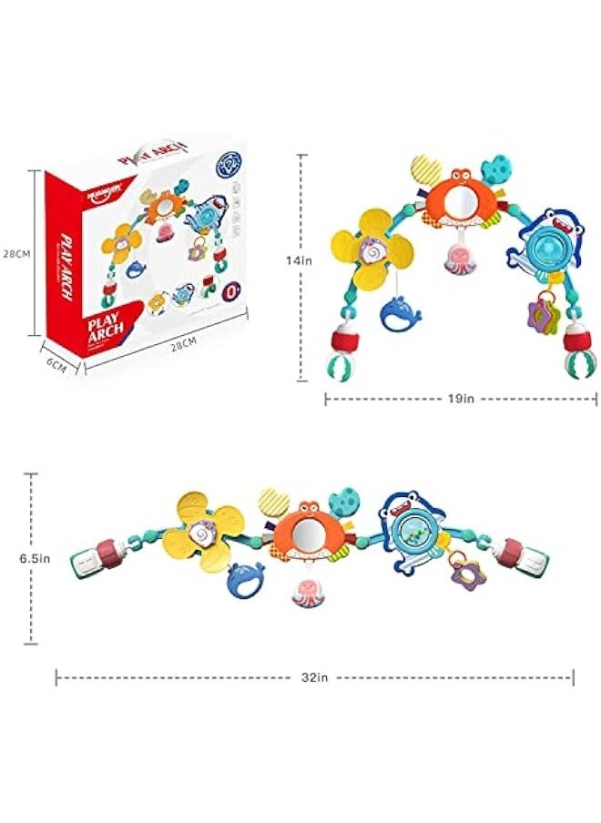 Travel Play Arch for Babies 0-12 Months - Detachable Activity Toy with Music and Animals for Strollers, Cribs, and Car Seats - Perfect for Boys and Girls - pzsku/ZCAB66A02FBEBA78DC397Z/45/_/1712373158/4a9f18e1-f87c-4d03-86f9-72ac6faaf060