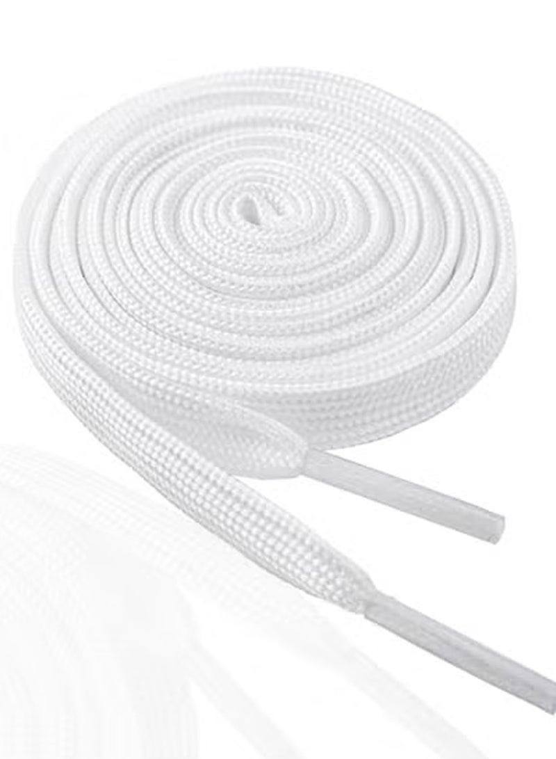 هيروكس أربطة أحذية رياضية زوج واحد من أربطة الأحذية الرياضية للرجال والنساء (أبيض) - Image 1