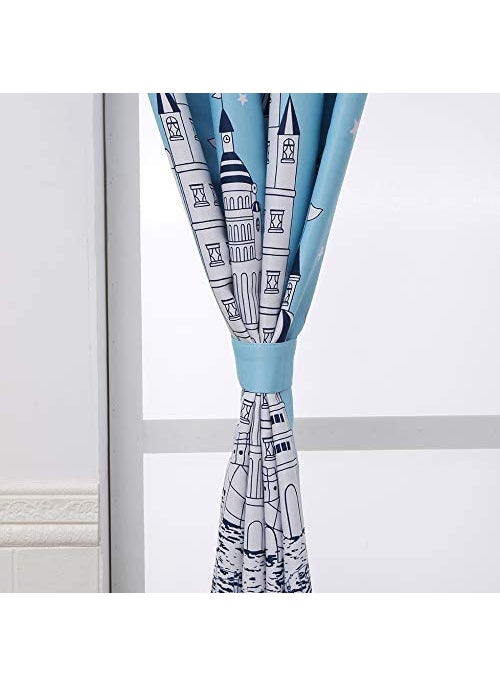 Cvr - CVR Home Decore 3D Printed Beautifully Desgin Digital Printed Polyester Fabric Curtainss Pack of 2 Curtains with Eyelet Ring for Window 5 feet 4 x 5 WindowY110 - Image 1