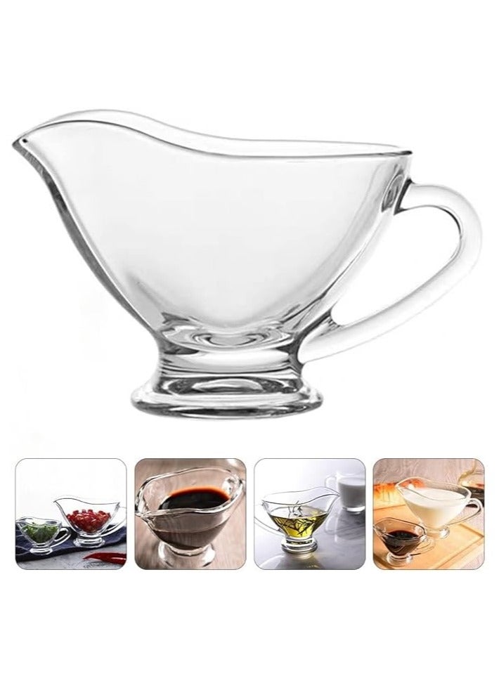 وعاء صلصه زجاج كبير للصوص - (305 مل) - قطعة واحدة - تركي - Image 2