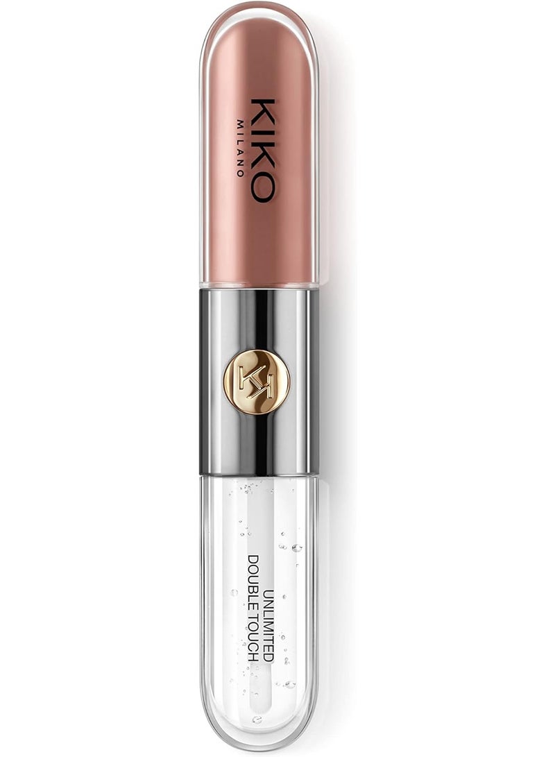 KIKO Milano Unlimited Double Touch Liquid Lipstick – Shade 103 Natural Rose, Long-Lasting Transfer-Resistant Lip Color - Image 5