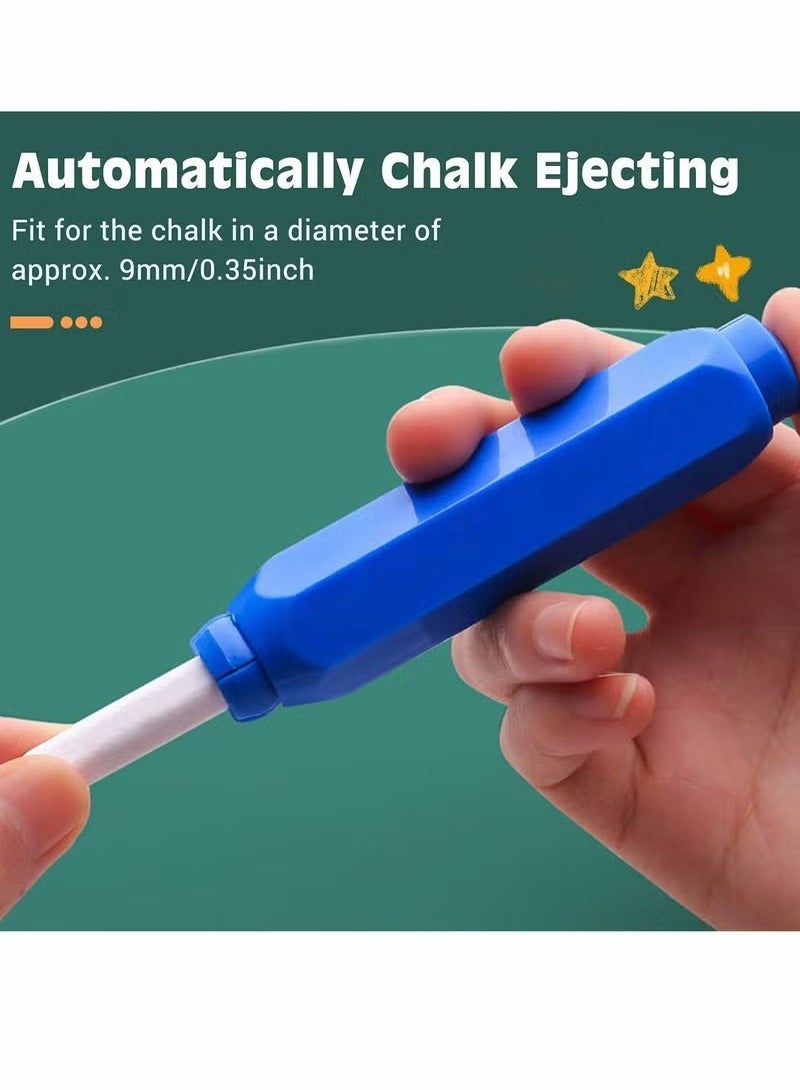 حامل طباشير مغناطيسي ، قابل للتعديل ملون قابل لإعادة الاستخدام قابل للغسل طقم حامل طباشير بلاستيكي لمكتب معلم المدرسة (4 قطع ، أصفر ، أخضر ، أزرق ، أحمر) - Image 5