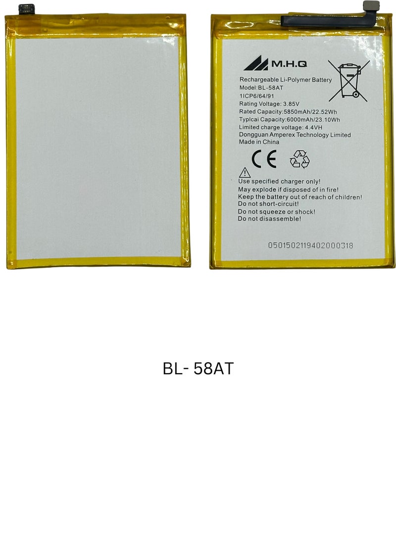 M.H.Q BL-58AT Tecno Pouvoir 4 Pro (LC8) High Quality BATTERY - Image 3