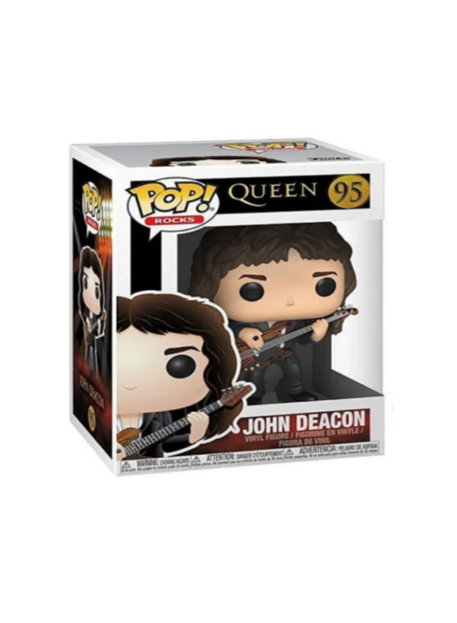 Funko Rocks Queen - John Deacon, Collectible Action Vinyl Figure - 33728