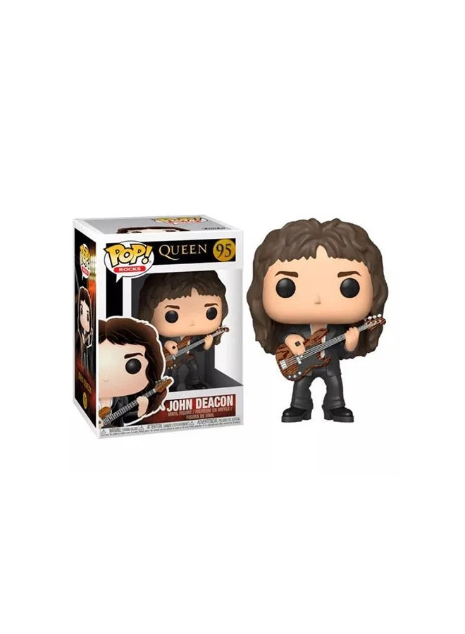 Funko Rocks Queen - John Deacon, Collectible Action Vinyl Figure - 33728