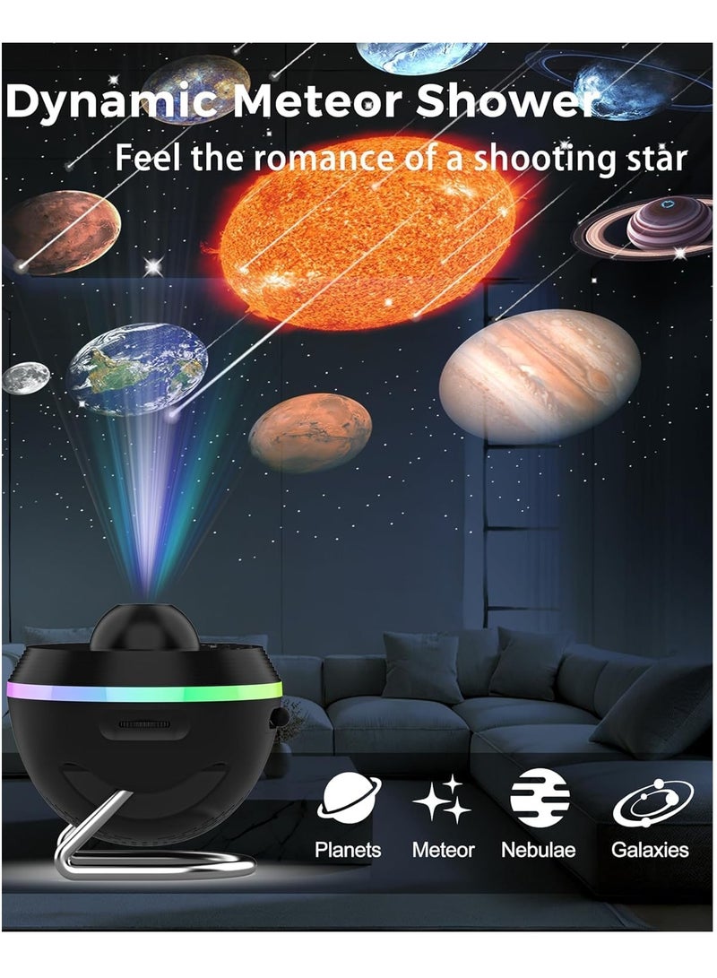 TIGER Galaxy Projector | 13-in-1 Planetarium Star Projector | Solar System Projector for Kids Bedroom Ceiling Decor | Starry Sky Night Light with Timer & RGB Effects – Ideal for Relaxation and Sleep - Image 3