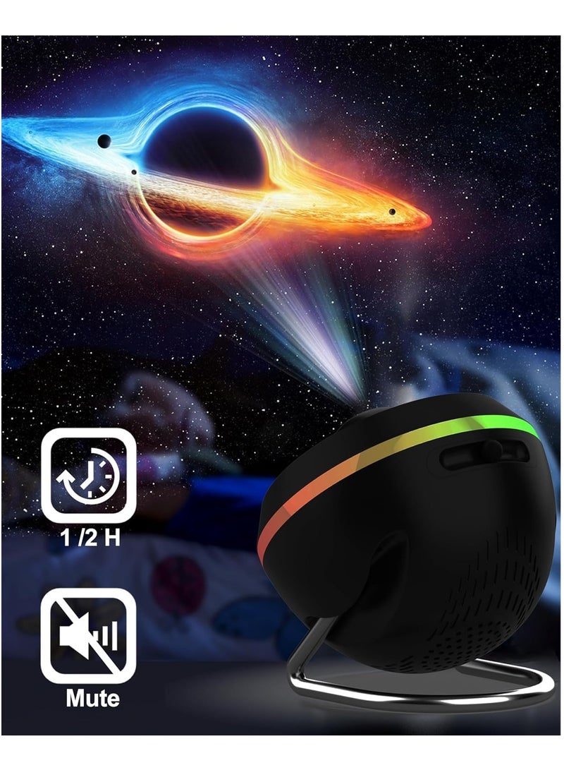 TIGER Galaxy Projector | 13-in-1 Planetarium Star Projector | Solar System Projector for Kids Bedroom Ceiling Decor | Starry Sky Night Light with Timer & RGB Effects – Ideal for Relaxation and Sleep - Image 4