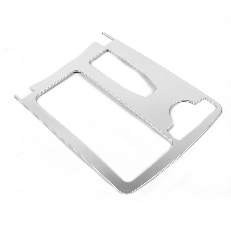 Center Console Cup Holder Bezel Trim 2046800307 Silver For Benz C-Class W204 2007-2014 - Wear Resistant ABS Console Protection Decorative Effect - Image 2