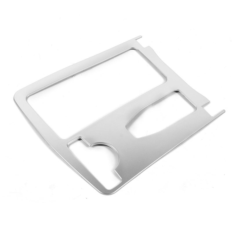 Center Console Cup Holder Bezel Trim 2046800307 Silver For Benz C-Class W204 2007-2014 - Wear Resistant ABS Console Protection Decorative Effect - Image 4