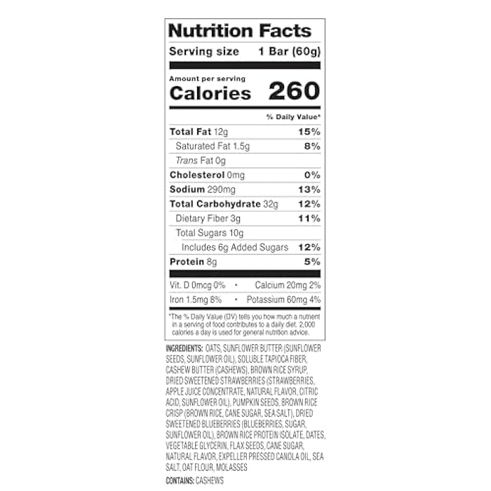 PROBAR بروبار - بار الطاقة - توت مختلط - خالي من الجلوتين، غير معدل وراثيًا، وجبات خفيفة بمكونات طبيعية (12 قطعة) - Image 2